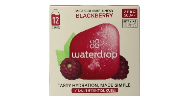 Waterdrop Microdrink braam 12 Stuks