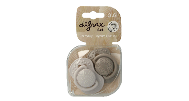 Difrax Lovi fopspeen harmony 3+ maanden assorti 1 Stuks