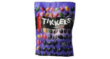 Venco Tikkels drop & fruit 235 Gram