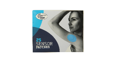 Cure Tape Sensor patch blue 25 Stuks