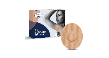 Cure Tape Sensor patch beige 25 Stuks