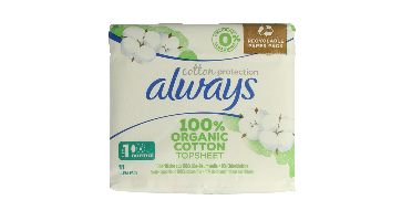 Always Maandverband cotton protection normal 11 Stuks