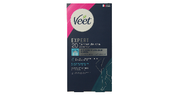 Veet Expert koude waxstrips benen sensitive 20 Stuks