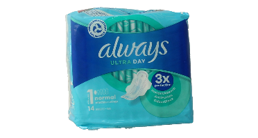 Always Maandverband ultra normaal plus 14 Stuks