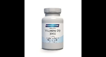 Nova Vitae Vitamine D3 3000/75mcg 180 Softgels