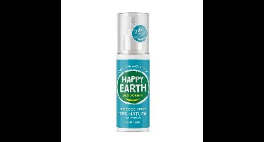 Happy Earth Pure deodorant spray cedar lime 100 Milliliter