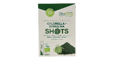 Biotona Chlorella spirulina shots 2.2 gram bio 20 Stuks
