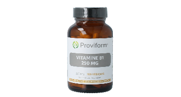Proviform Vitamine B1 thiamine 250mg 100 Vegetarische capsules