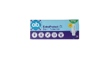 OB Tampons extra protect super plus 16.00 Stuks