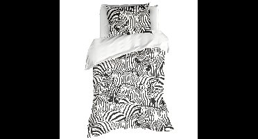 De Witte Lietaer Dekbedovertrek Zebra Eggshell