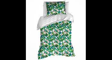 De Witte Lietaer Dekbedovertrek Puddle Green - Katoen