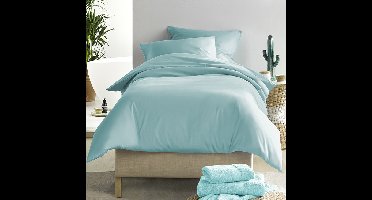 De Witte Lietaer Dekbedovertrek Katoen Satijn Olivia - Groen