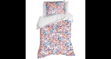 Dekbedovertrek Maya, Lychee - 140 x 200/220 - Katoen Percal