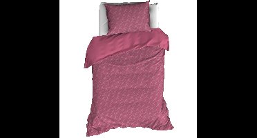 Dekbedovertrek Birds Lilac - Eenpersoons -  140 x 200/220 cm - Flanel