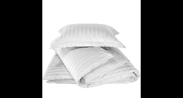 De Witte Lietaer Dekbedovertrek Katoen Satijn Zygo - Wit