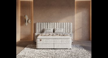 Opbergboxspring Imperial XL incl. 2 nachtkasten- Beige