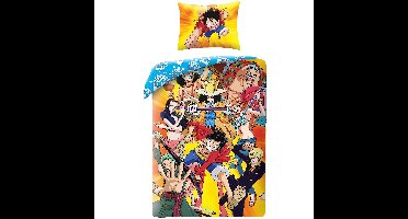 One Piece Dekbedovertrek, Grand Line - Polyester