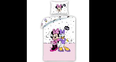 Disney Minnie Mouse Dekbedovertrek, Wow - Katoen