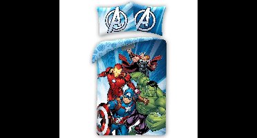 Marvel Avengers Dekbedovertrek, Team Power - Katoen