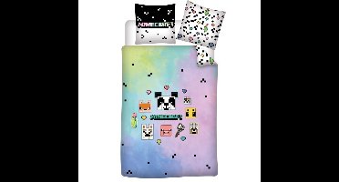 Minecraft Dekbedovertrek, Animals - Polyester - Topkwaliteit