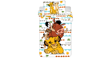 Disney The Lion King Dekbedovertrek Africa - Katoen