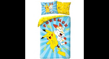 Pokemon Dekbedovertrek, High Five - Katoen - Topkwaliteit