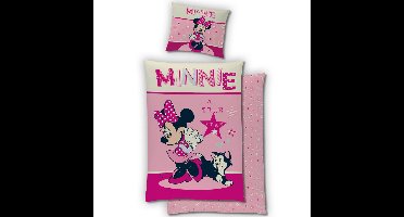 Disney Minnie Mouse Dekbedovertrek - Flanel - Topkwaliteit