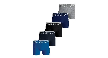 Bjorn Borg boxers 5-Pack jongens boxershorts - Solid - kinder onderbroeken katoen