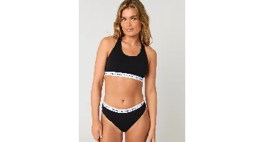 Bralette dames - Soft Top - Core Logo - Katoenen Bh top - Elastische band - brede bandjes