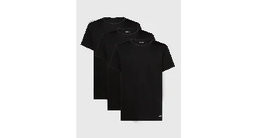 Calvin Klein 3-pack heren T-shirts - Crew neck - 100% katoenen heren ondershirts met ronde hals en korte mouw