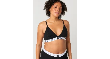 Katoenen triangle BH - katoenen Dames bralette zonder vulling - Niet voorgevormd