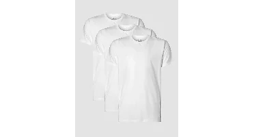 Calvin Klein 3-pack heren T-shirts - Crew neck - 100% katoenen heren ondershirts met ronde hals en korte mouw