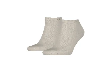 Calvin Klein 2-paar sneakersokken heren - Squares