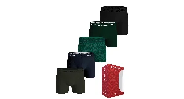 Bjorn Borg 5-Pack heren boxershorts - Cotton Stretch - X-mas