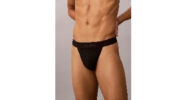 Calvin Klein Kanten heren String - Microfibre Lace