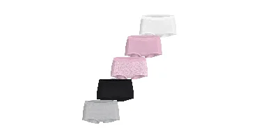 Bjorn Borg 5-pack dames boxershort- Everyday cotton - Roze combi