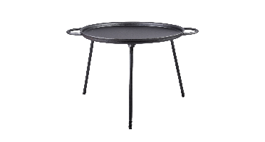 Fancy Flames Gietijzeren bakplaat op drie poten