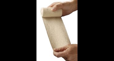 Ideaal korte rek zwachtels - 5 m x 6 cm - 10 stuks