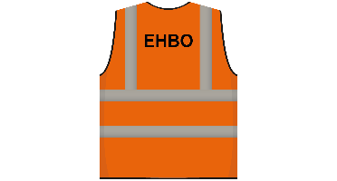 RWS veiligheidsvest EHBO oranje - RWS veiligheidsvest EHBO oranje