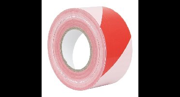 Afzetlint 500 m - Rood / wit