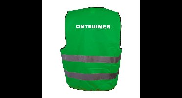 Ontruimer hesje groen - Ontruimer hesje groen