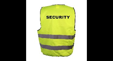 Security hesje geel - Security hesje geel
