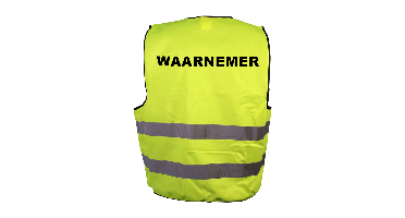 Waarnemer hesje geel - Waarnemer hesje geel
