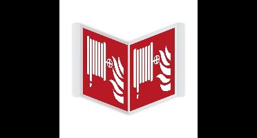 Brandslang panorama bord - Standaard, 400 x 200 mm