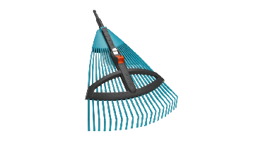 Gardena Gardena Combisysteem Verstelbare Kunststof Gras & Bladhark