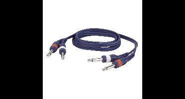 DAP FL22 - 2x Mono jack kabel 3 meter