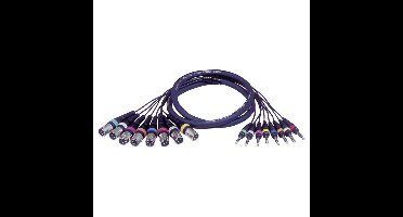 DAP DAP FL68 - 8 XLR male 3P > 8 Jack stereo 6 meter
