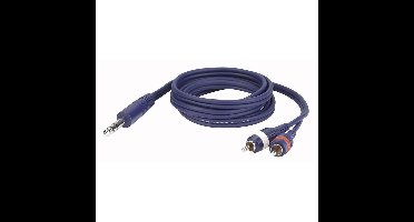 DAP FL35 - Stereo Jack > 2 RCA Male L/R 1,5 m