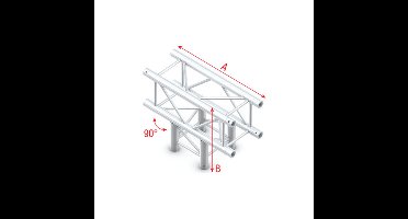 MILOS Milos T-Cross 3-way Pro-30 Square F Truss