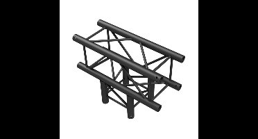 MILOS Milos Pro-30 Square P Truss - T-Cross 3-way Zwart